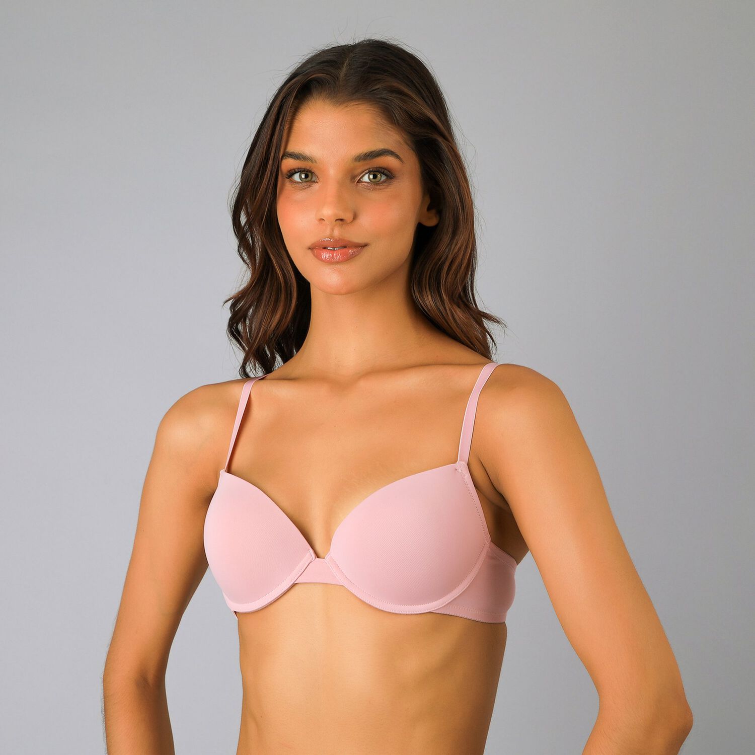 Pack 2x Sosten Balconet Push Up Flores Mujer 25634-273 image number 4.0